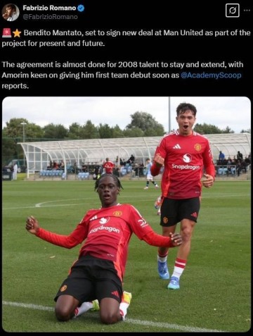 罗马诺:曼联即将续约17岁小将,联赛10场6球&很快会一线队首秀